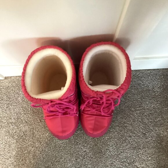 Moon Boot Tall Icon Boots Moon Boots Pink Icon Boots Bougainville Pink - Picture 7 of 9